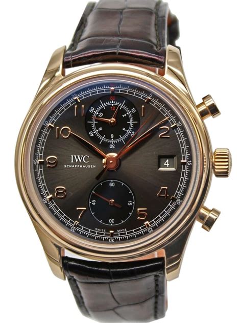 iwc portoghese chronograph classic prezzo|IWC portugieser chronograph for sale.